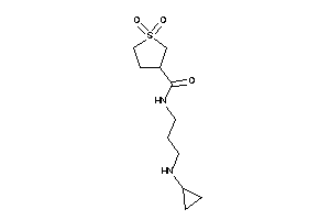 N-[3-(cyclopropylamino)propyl]-1,1-diketo-thiolane-3-carboxamide