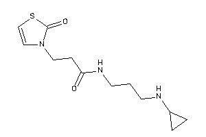 N-[3-(cyclopropylamino)propyl]-3-(2-keto-4-thiazolin-3-yl)propionamide