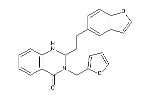 2-[2-(benzofuran-5-yl)ethyl]-3-(2-furfuryl)-1,2-dihydroquinazolin-4-one