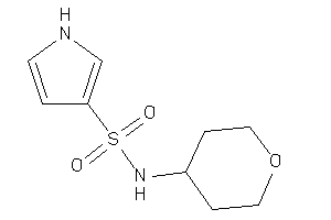 N-tetrahydropyran-4-yl-1H-pyrrole-3-sulfonamide