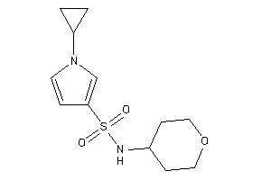 1-cyclopropyl-N-tetrahydropyran-4-yl-pyrrole-3-sulfonamide