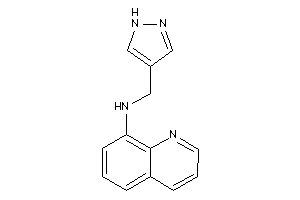 1H-pyrazol-4-ylmethyl(8-quinolyl)amine