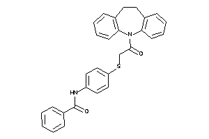 Image of N-[4-[[2-(5,6-dihydrobenzo[b][1]benzazepin-11-yl)-2-keto-ethyl]thio]phenyl]benzamide