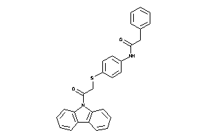 N-[4-[(2-carbazol-9-yl-2-keto-ethyl)thio]phenyl]-2-phenyl-acetamide