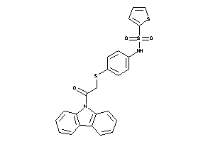 N-[4-[(2-carbazol-9-yl-2-keto-ethyl)thio]phenyl]thiophene-2-sulfonamide