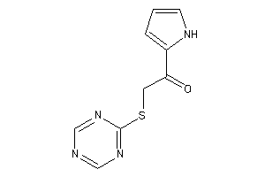 1-(1H-pyrrol-2-yl)-2-(s-triazin-2-ylthio)ethanone