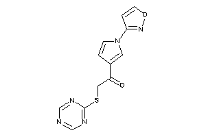 1-(1-isoxazol-3-ylpyrrol-3-yl)-2-(s-triazin-2-ylthio)ethanone