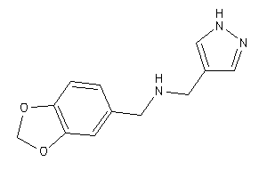 Image of Piperonyl(1H-pyrazol-4-ylmethyl)amine