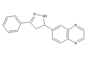 6-(5-phenyl-2-pyrazolin-3-yl)quinoxaline