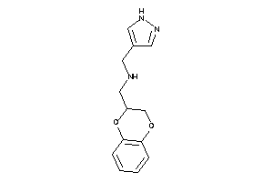 2,3-dihydro-1,4-benzodioxin-3-ylmethyl(1H-pyrazol-4-ylmethyl)amine