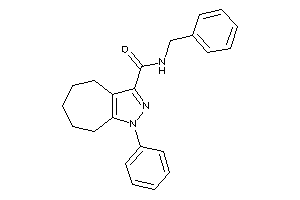 N-benzyl-1-phenyl-5,6,7,8-tetrahydro-4H-cyclohepta[c]pyrazole-3-carboxamide