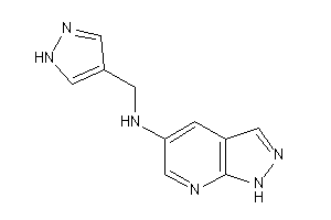 1H-pyrazolo[3,4-b]pyridin-5-yl(1H-pyrazol-4-ylmethyl)amine