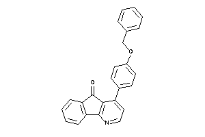 4-(4-benzoxyphenyl)indeno[1,2-b]pyridin-5-one
