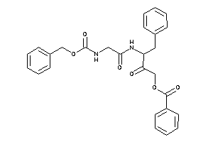Benzoic Acid [3-[[2-(benzyloxycarbonylamino)acetyl]amino]-2-keto-4-phenyl-butyl] Ester