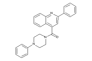 Image of (4-phenylpiperazino)-(2-phenyl-4-quinolyl)methanone