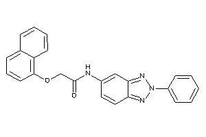 2-(1-naphthoxy)-N-(2-phenylbenzotriazol-5-yl)acetamide