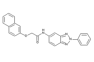 Image of 2-(2-naphthoxy)-N-(2-phenylbenzotriazol-5-yl)acetamide