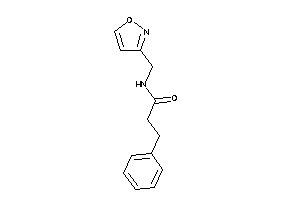 N-(isoxazol-3-ylmethyl)-3-phenyl-propionamide