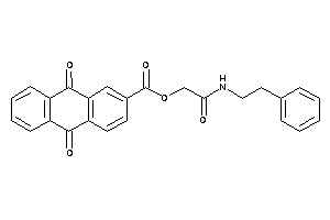 Image of 9,10-diketoanthracene-2-carboxylic Acid [2-keto-2-(phenethylamino)ethyl] Ester