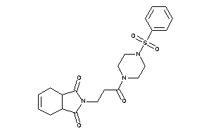 2-[3-(4-besylpiperazino)-3-keto-propyl]-3a,4,7,7a-tetrahydroisoindole-1,3-quinone