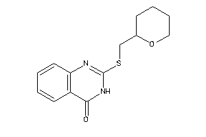 2-(tetrahydropyran-2-ylmethylthio)-3H-quinazolin-4-one