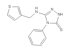 4-phenyl-3-(3-thenylamino)-1H-1,2,4-triazole-5-thione