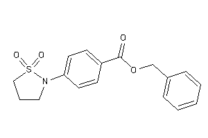 4-(1,1-diketo-1,2-thiazolidin-2-yl)benzoic Acid Benzyl Ester