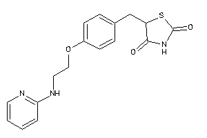 5-[4-[2-(2-pyridylamino)ethoxy]benzyl]thiazolidine-2,4-quinone
