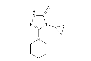 4-cyclopropyl-3-piperidino-1H-1,2,4-triazole-5-thione