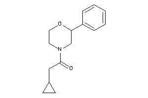2-cyclopropyl-1-(2-phenylmorpholino)ethanone