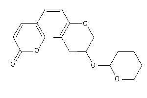 9-tetrahydropyran-2-yloxy-9,10-dihydro-8H-pyrano[2,3-f]chromen-2-one