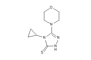 Image of 4-cyclopropyl-3-morpholino-1H-1,2,4-triazole-5-thione