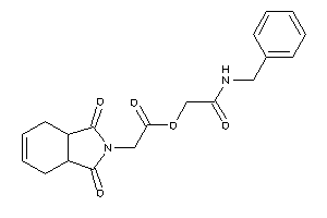 2-(1,3-diketo-3a,4,7,7a-tetrahydroisoindol-2-yl)acetic Acid [2-(benzylamino)-2-keto-ethyl] Ester