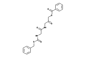 Benzoic Acid [3-[[2-(benzyloxycarbonylamino)acetyl]amino]-2-keto-propyl] Ester
