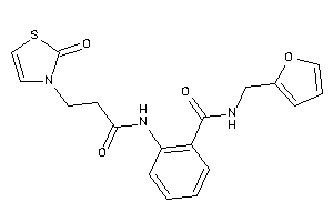 N-(2-furfuryl)-2-[3-(2-keto-4-thiazolin-3-yl)propanoylamino]benzamide