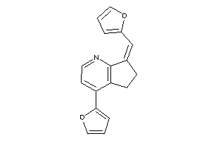 7-(2-furfurylidene)-4-(2-furyl)-1-pyrindan