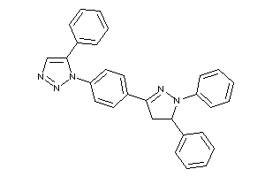 Image of 1-[4-(1,5-diphenyl-2-pyrazolin-3-yl)phenyl]-5-phenyl-triazole