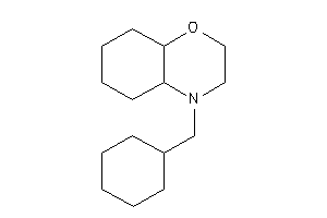 4-(cyclohexylmethyl)-2,3,4a,5,6,7,8,8a-octahydrobenzo[b][1,4]oxazine