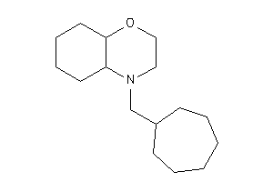 4-(cycloheptylmethyl)-2,3,4a,5,6,7,8,8a-octahydrobenzo[b][1,4]oxazine