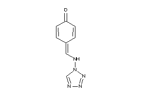 Image of 4-[(tetrazol-1-ylamino)methylene]cyclohexa-2,5-dien-1-one