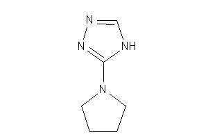3-pyrrolidino-4H-1,2,4-triazole