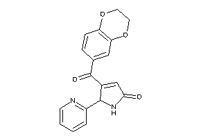 4-(2,3-dihydro-1,4-benzodioxine-6-carbonyl)-5-(2-pyridyl)-3-pyrrolin-2-one