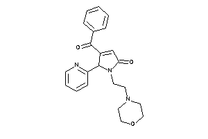 4-benzoyl-1-(2-morpholinoethyl)-5-(2-pyridyl)-3-pyrrolin-2-one