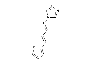 3-(2-furyl)prop-2-enylidene-(1,2,4-triazol-4-yl)amine