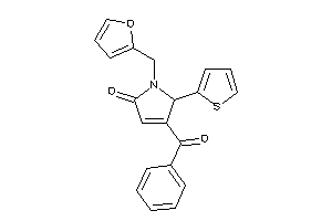 4-benzoyl-1-(2-furfuryl)-5-(2-thienyl)-3-pyrrolin-2-one