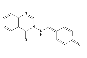 3-[(4-ketocyclohexa-2,5-dien-1-ylidene)methylamino]quinazolin-4-one