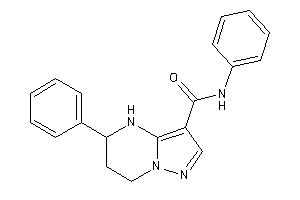 N,5-diphenyl-4,5,6,7-tetrahydropyrazolo[1,5-a]pyrimidine-3-carboxamide