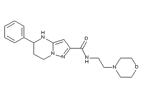 N-(2-morpholinoethyl)-5-phenyl-4,5,6,7-tetrahydropyrazolo[1,5-a]pyrimidine-2-carboxamide