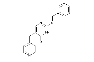2-(benzylthio)-5-(4-pyridylmethyl)-1H-pyrimidin-6-one