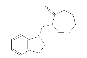 2-(indolin-1-ylmethyl)cycloheptanone